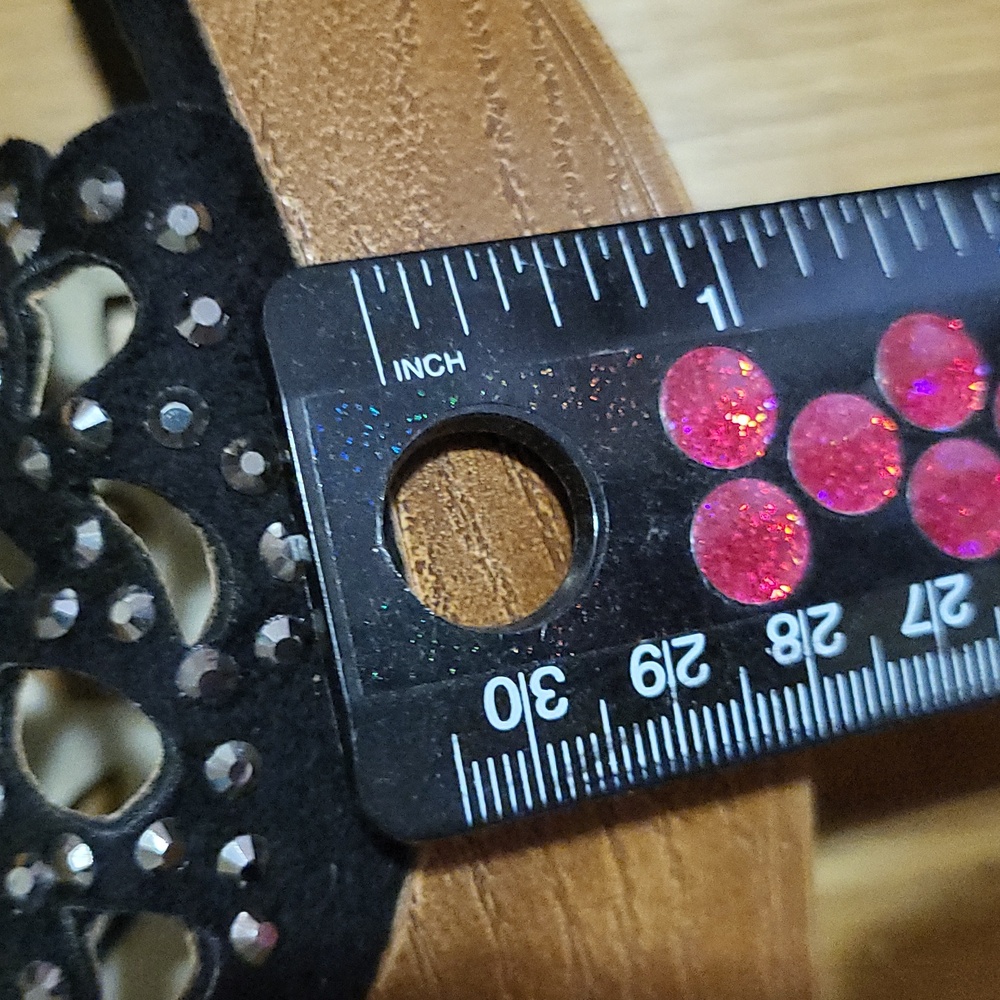 Zigi Soho Black Studded Slide Sandals - Picture 12 of 13